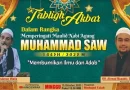 Tabligh Akbar Memperingati Maulid Nabi Muhammad SAW: “Membumikan Ilmu dan Adab”